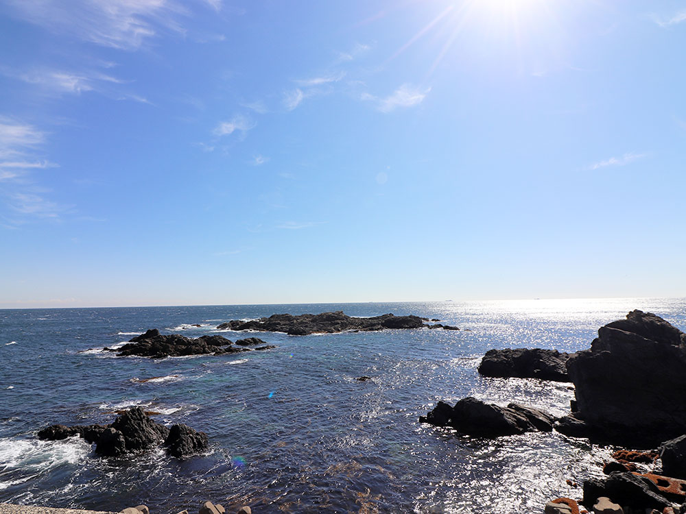 鎧崎（よろいざき）風景